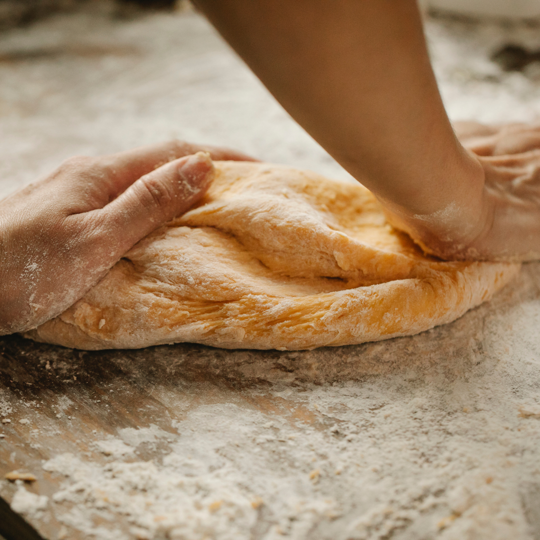 hands kneading