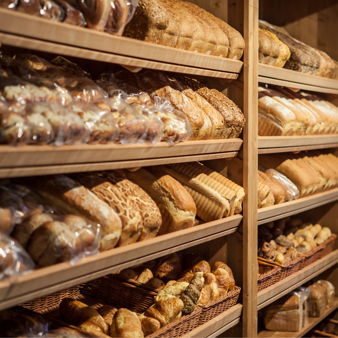 different types of breads